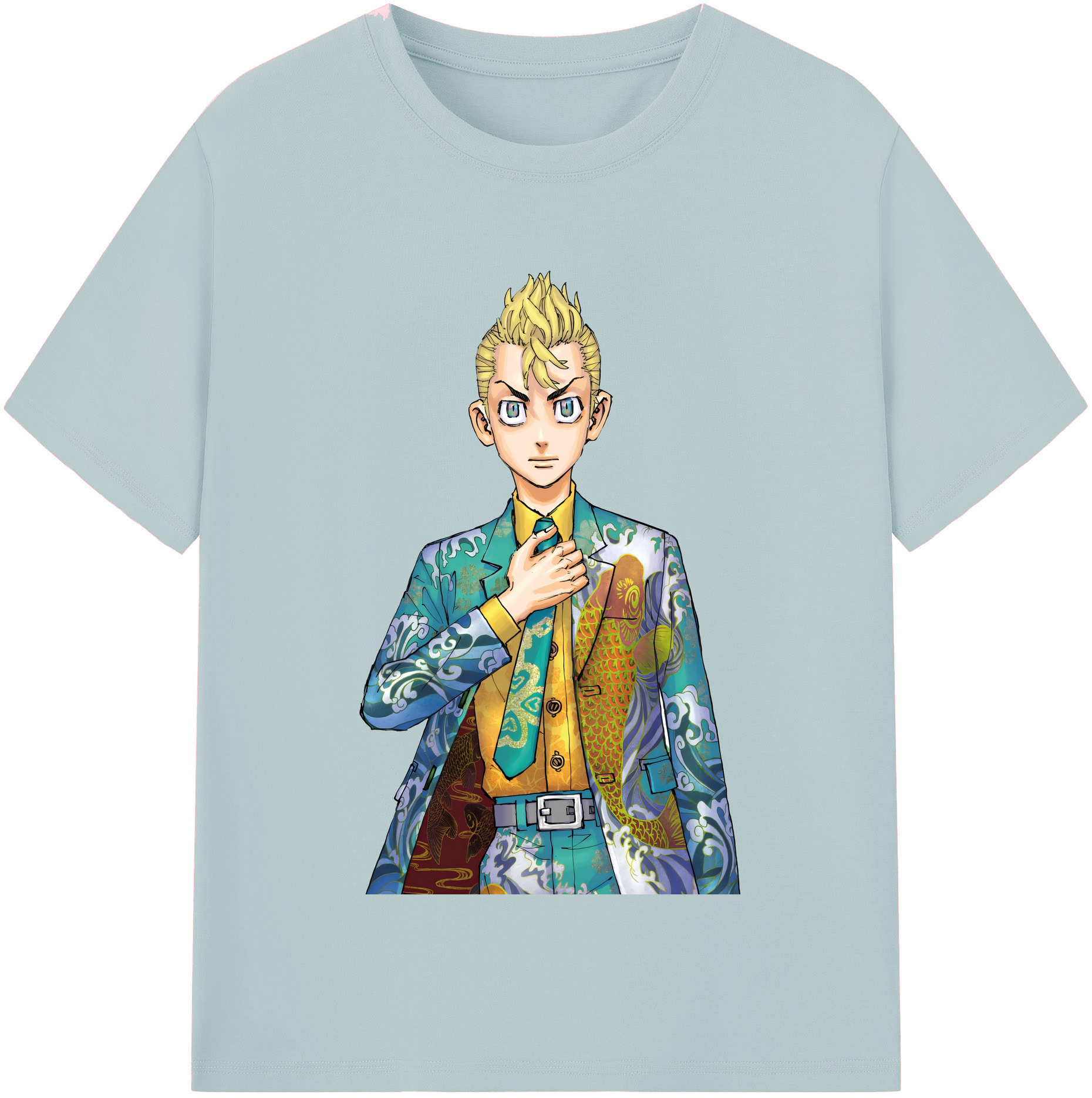 （画像用） 東京リベンジャーズ Tokyo Revengers 綿100％半袖Tシャツ（フロントプリント）